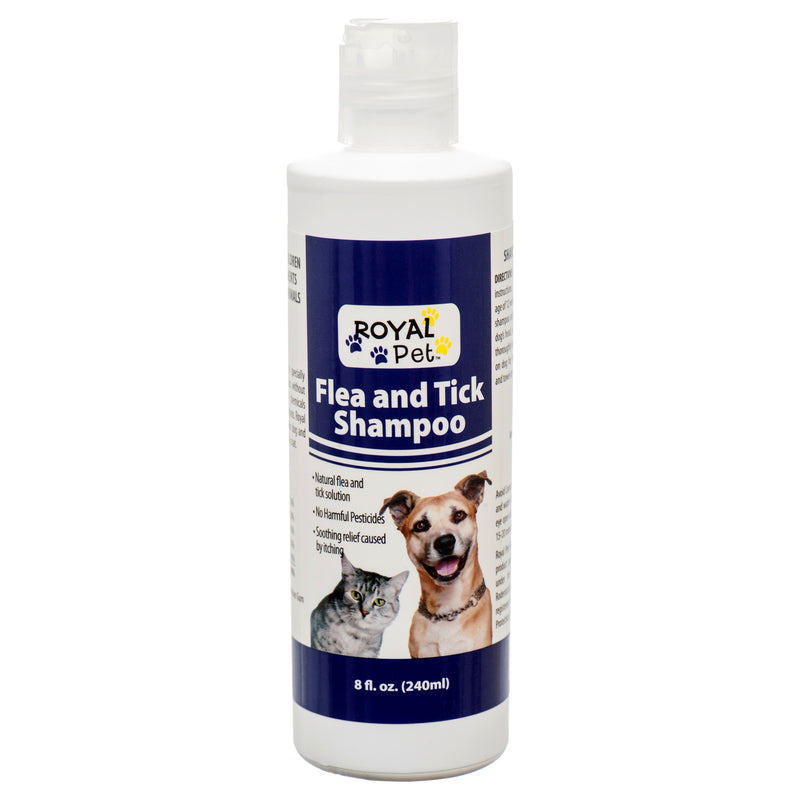 Pet Flea & Tick Shampoo, 8 oz (12 Pack)