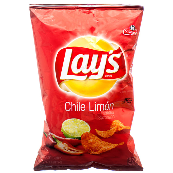 Lay's Chile Limon Potato Chips, 2.25 oz (24 Pack)