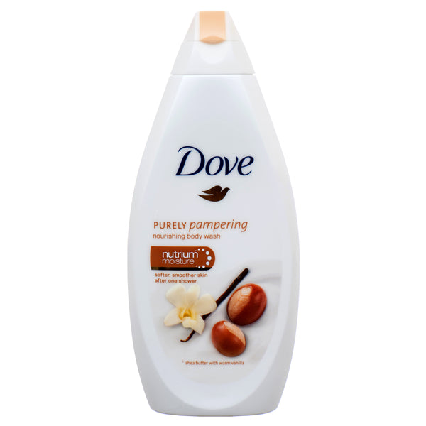 Dove Body Wash 500 Ml Shea Butter & Warm Vanilla (12 Pack)
