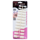White Gel Press-On Nails (24 Pack)