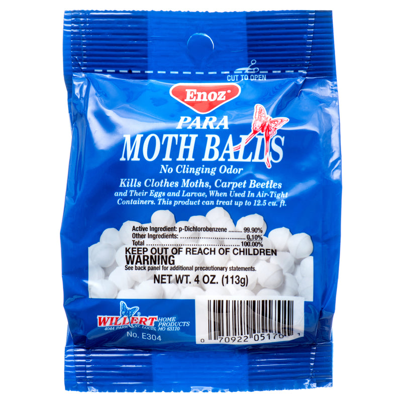 Enoz Moth Balls, 4 oz (24 Pack)