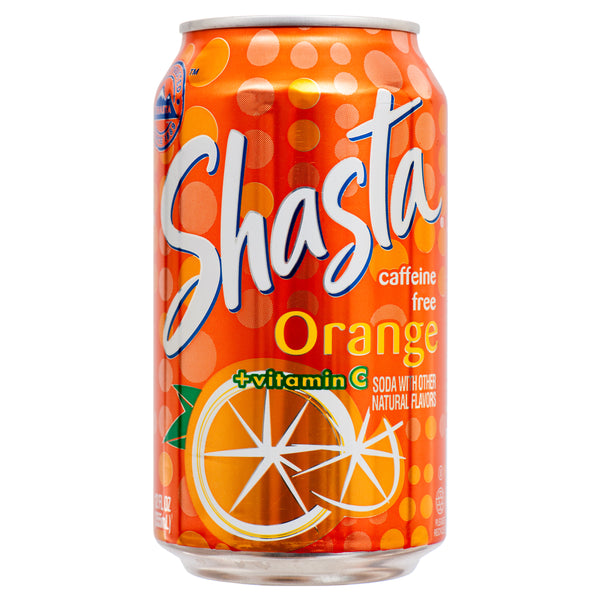 Shasta Orange Soda, 12 oz (24 Pack)