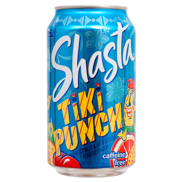 Shasta Tiki Punch, 12 oz (24 Pack)