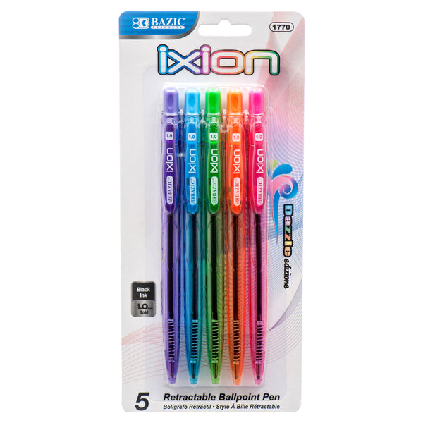 Retractable Ballpoint Pen (24 Pack)