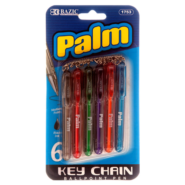 Mini Pen, Black Ink, 6 Count (24 Pack)