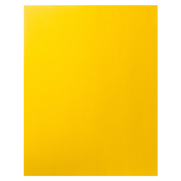 Yellow Poster Board, 22" x 28" (25 Pack)