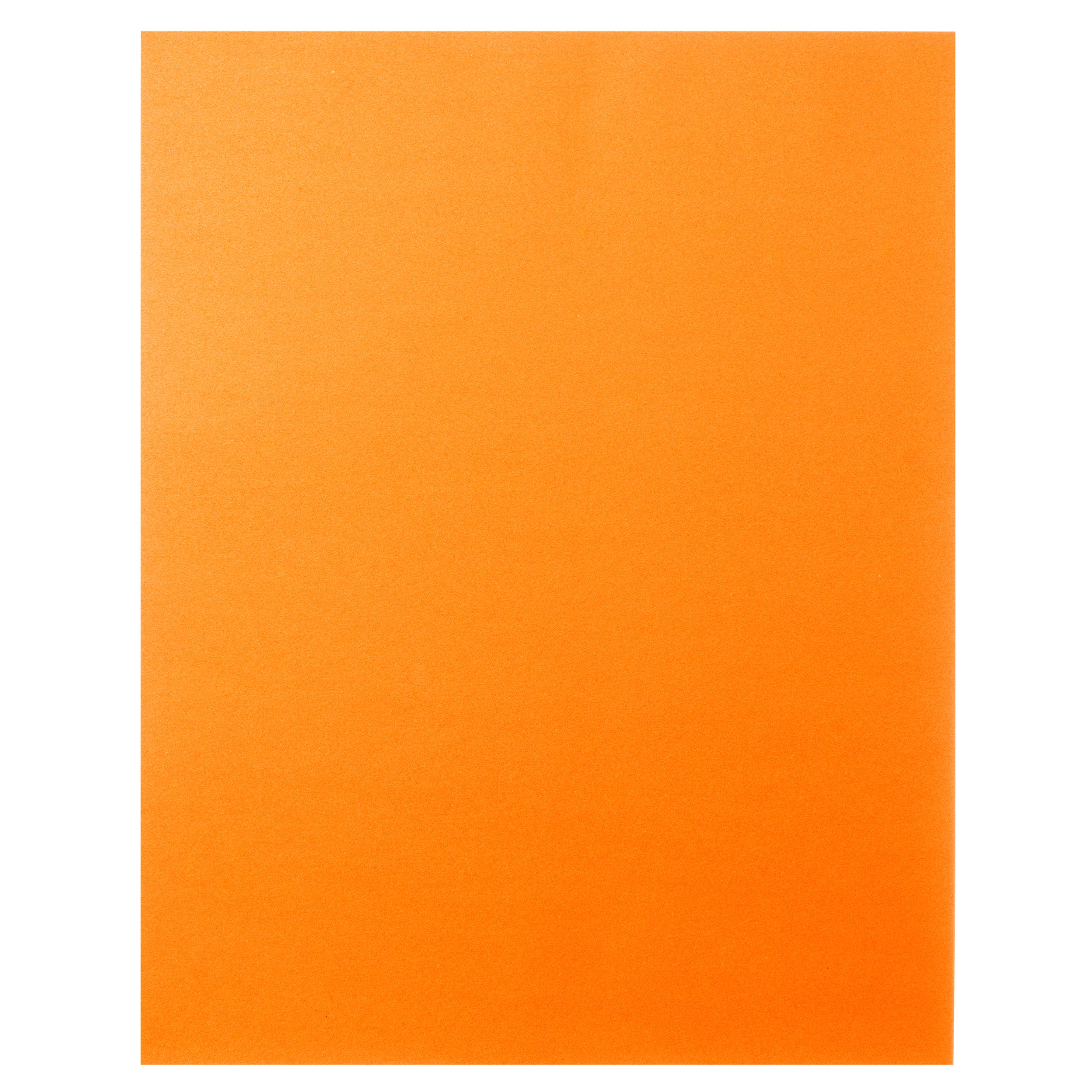 Orange Poster Board, 22" x 28" (25 Pack)