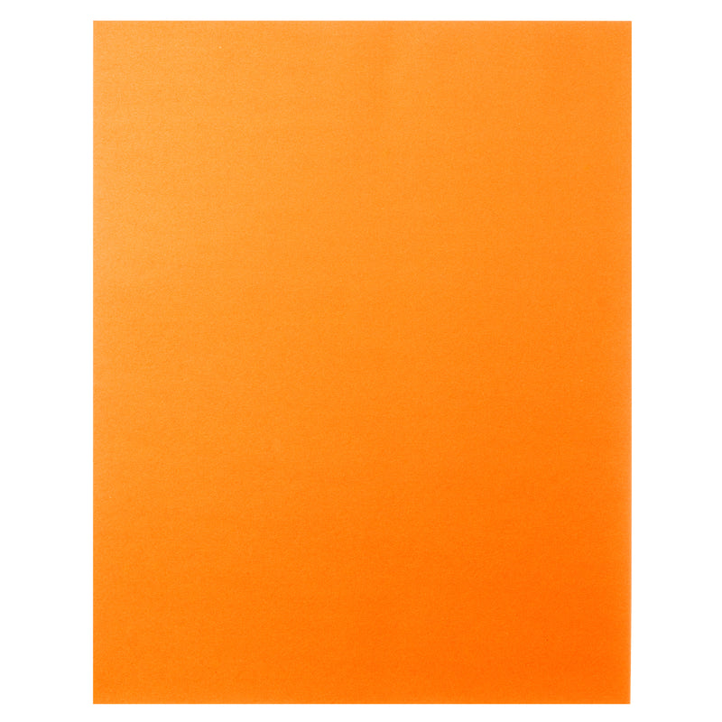 Orange Poster Board, 22" x 28" (25 Pack)