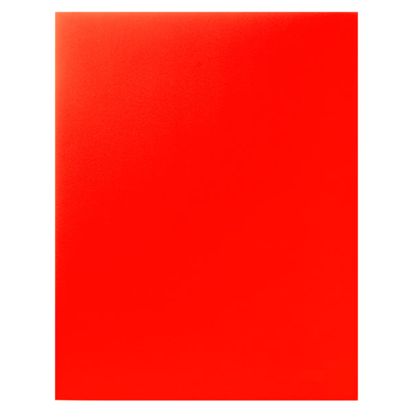 Neon Red Poster Board, 22" x 28" (25 Pack)