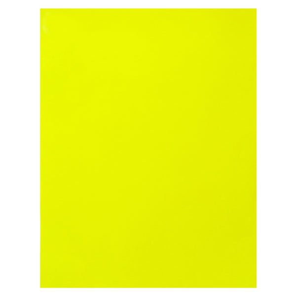 Neon Yellow Poster Board, 22" x 28" (25 Pack)