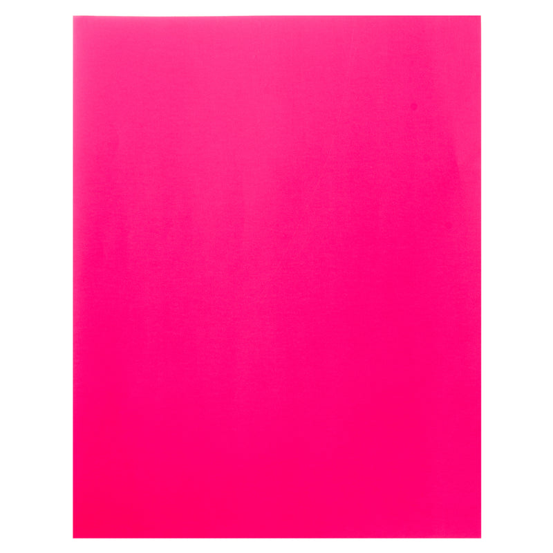 Neon Pink Poster Board, 22" x 28" (25 Pack)