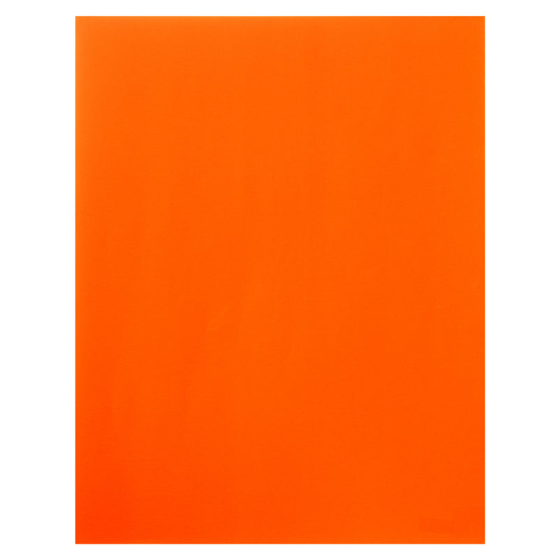 Neon Orange Poster Board, 22" x 28" (25 Pack)