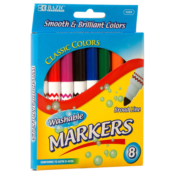 Jumbo Washable Marker, 8 Count (24 Pack)