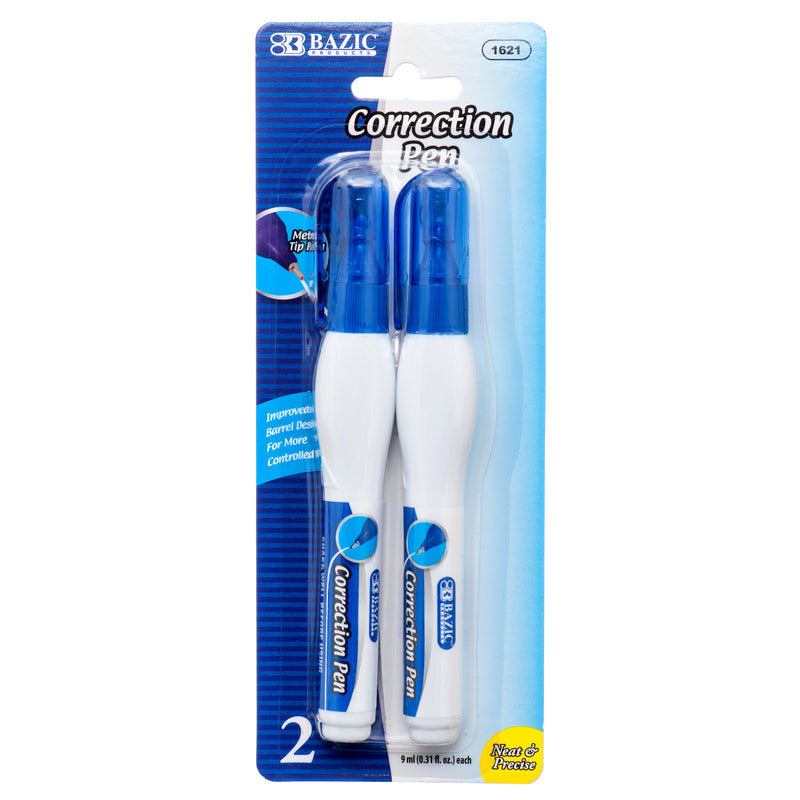 Correction Pen, 2 Count (24 Pack)