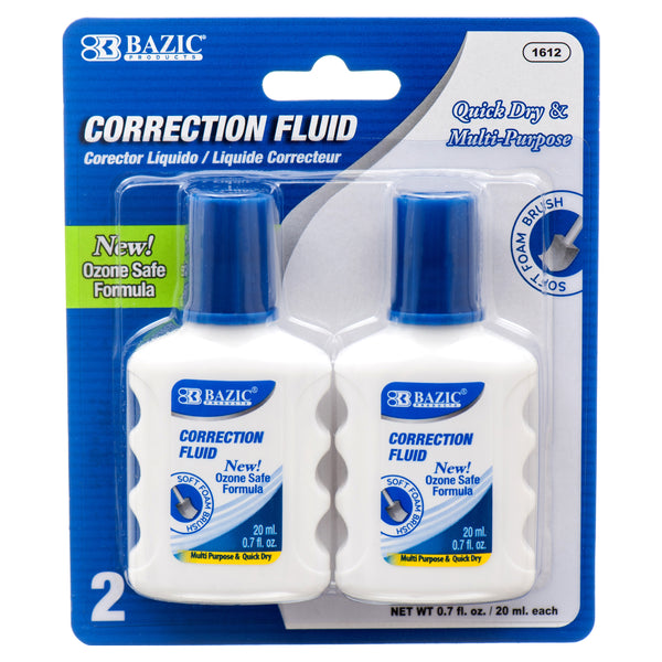 Correction Fluid, 2 Count (24 Pack)