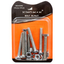Kingman Hexagon Bolt W/ Nut 40 Mm 7 Pc (12 Pack)