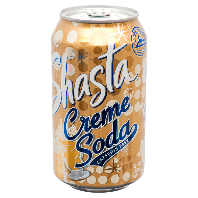 Shasta Creme Soda, 12 oz (24 Pack)