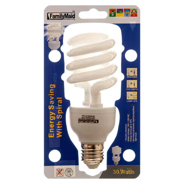 Energy Saver Twist Light Bulb, 30W (24 Pack)