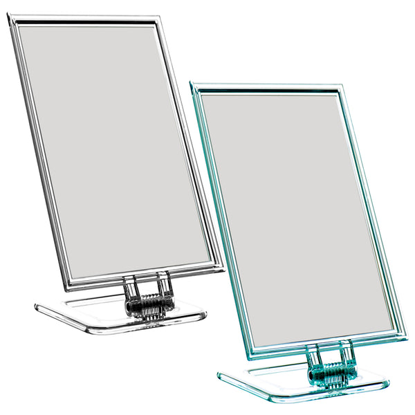Mirror w/ Square Stand, 6.5" x 9.5" (12 Pack)