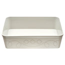 NuValu Plastic Multipurpose 10.4" Organizer, Stitch, Pink & Beige (12 Pack)