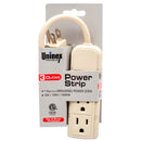 Electric Power Strip 3 Outlet W/Power Cord Etl