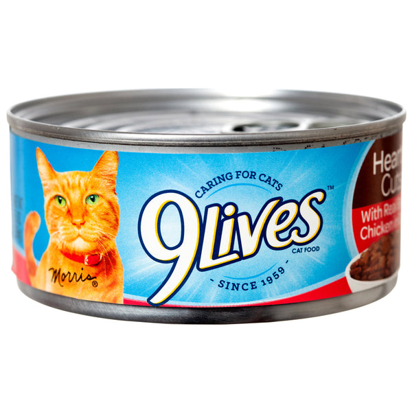 9Lives Cat Food, Beef & Chicken in Gravy, 5.5 oz (24 Pack)