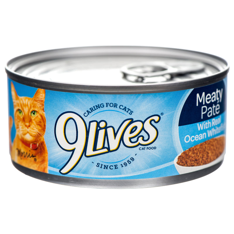 9 Lives Ocean Whitefish Dinner 5.5 Oz (24 Pack)