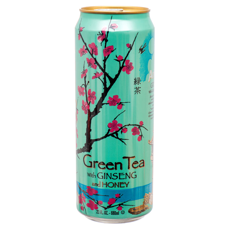 Arizona Green Tea w/ Ginseng & Honey, 23 oz (24 Pack)