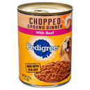 Pedigree 13.2 Oz Chopped Beef (12 Pack)
