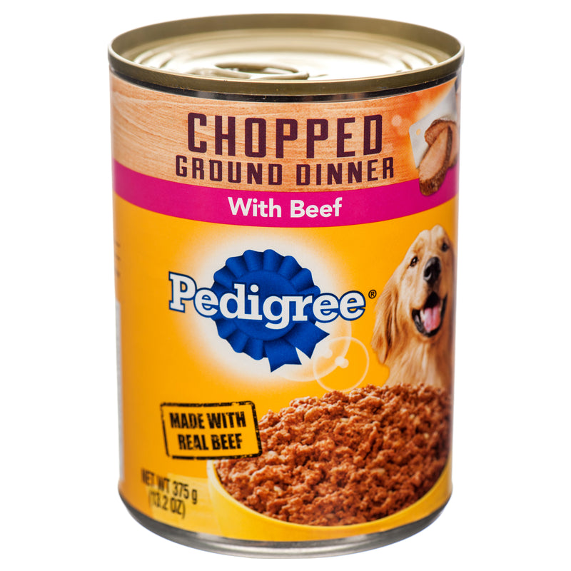 Pedigree 13.2 Oz Chopped Beef (12 Pack)