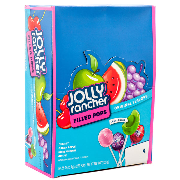 Jolly Rancher Filled Lollipops (100 Pack)