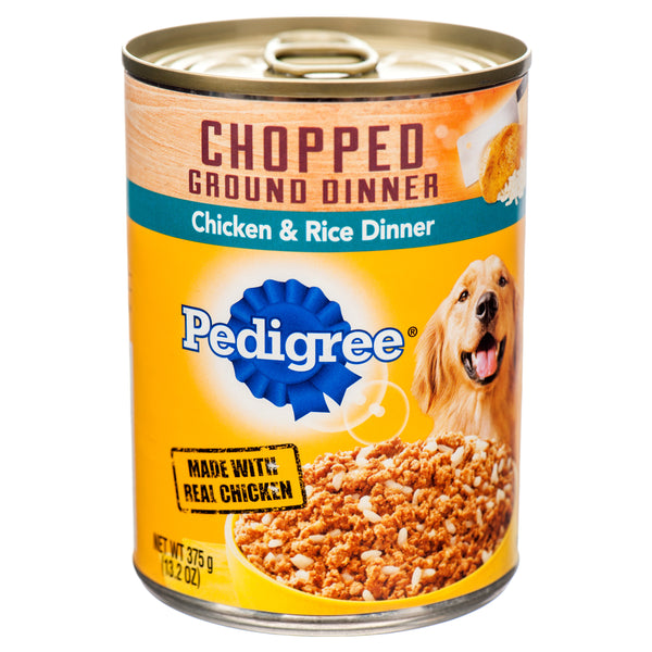 Pedigree 13.2Z Chicken & Rice Dinner (12 Pack)