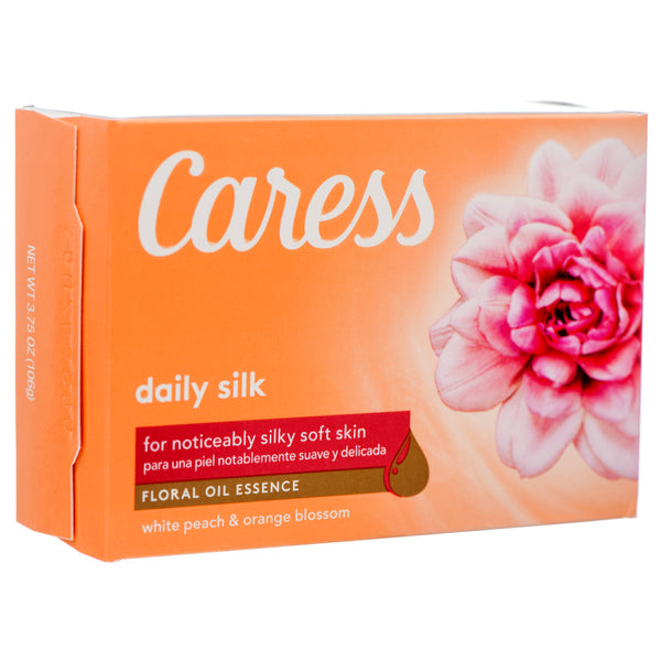 Caress Bar Soap Daily Silk 3.75 Oz (96 Pack)