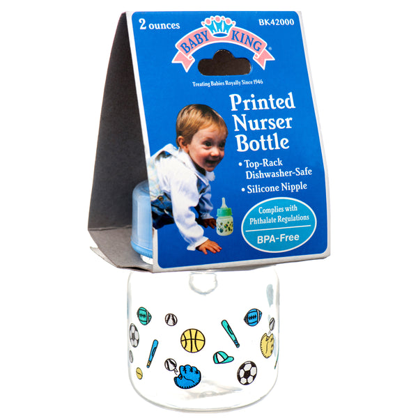Infant Baby Bottle, 2 oz (12 Pack)