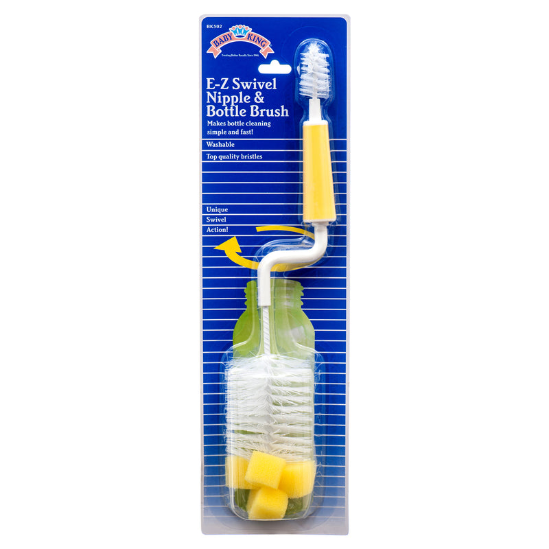 Baby Bottle Swivel Brush (12 Pack)