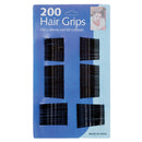Bobby Pins 200Ct Black Clr