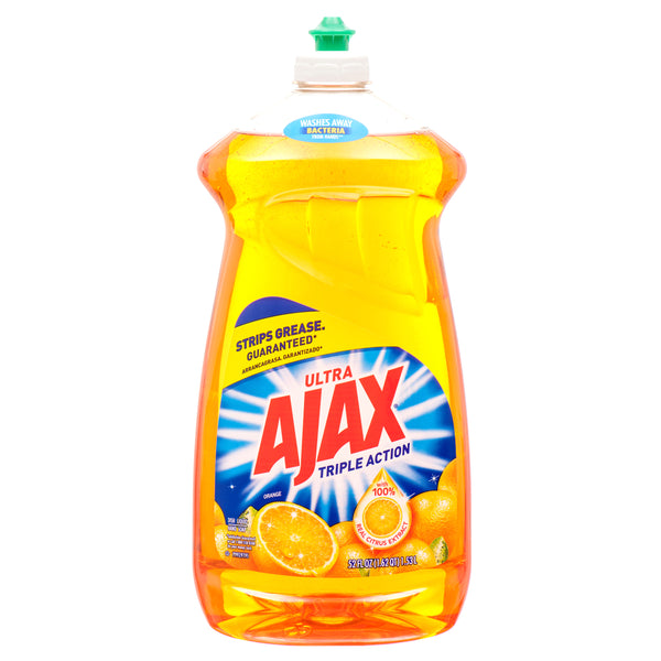 Ajax Liquid Dish Soap, Orange, 52 oz (6 Pack)