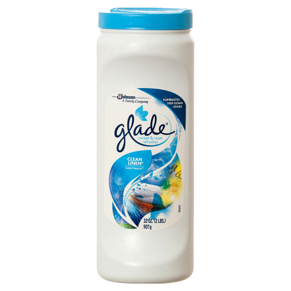 Glade Carpet & Room Refresher, Clean Linen, 32 oz (6 Pack)