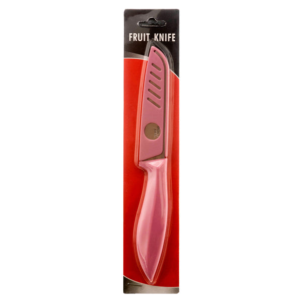 Fruit Knife W/Cover 8" & Asst Clrs #029418 (24 Pack)