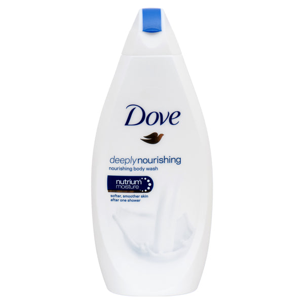 Dove Body Wash, Deeply Nourishing, 16.9 oz (12 Pack)