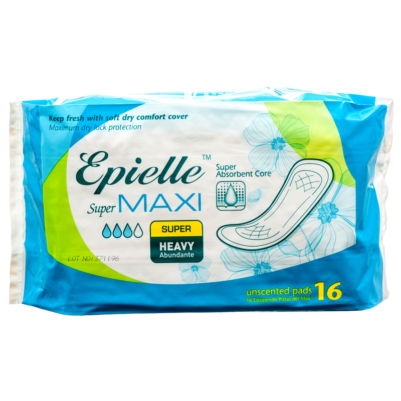 Epille Maxi Super Maxi Heavy 16 Ct (12 Pack)