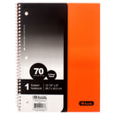College Rule Spiral Notebook, 70 Sheet (24 Pack)