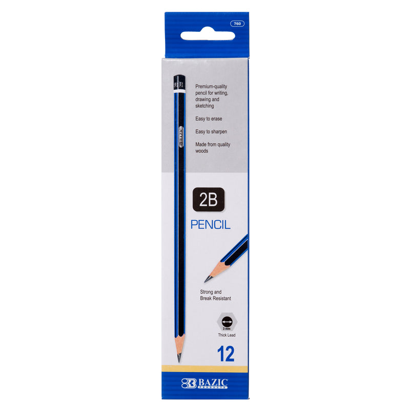 2B Pencil, 12 Pack (24 Pack)