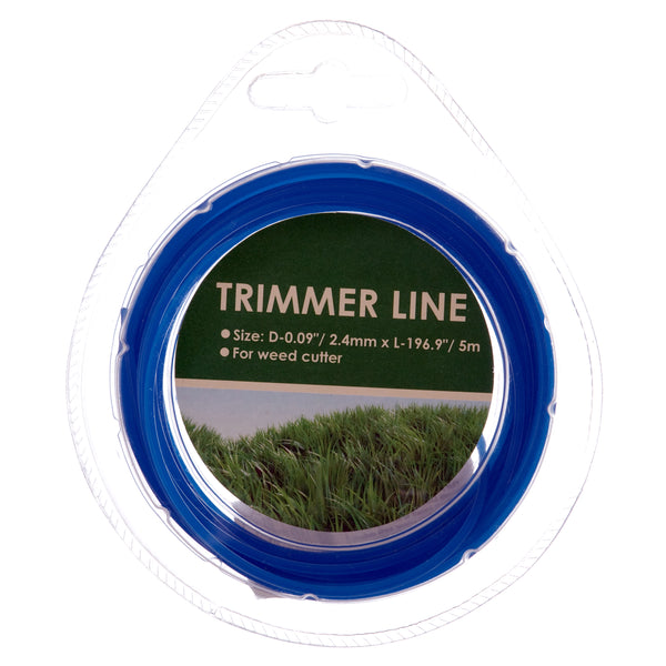 Trimmer Line For Weed Cutter 2.4Mm X 5M (12 Pack)