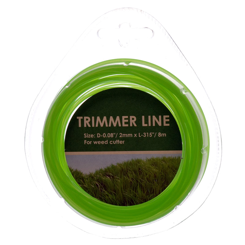 Trimmer Line For Weed Cutter 2.0Mm X 8M (12 Pack)