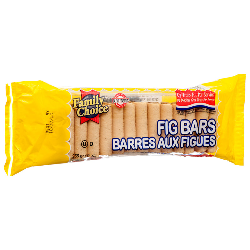 Family Choice Fig Bars, 9 oz (24 Pack)