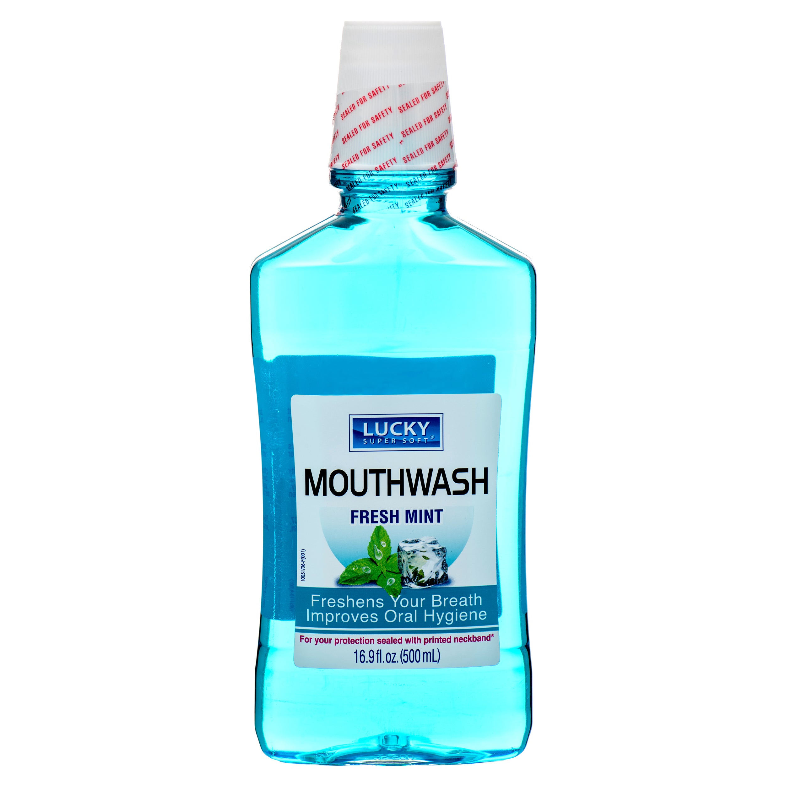 Lucky Mouthwash Fresh Mint 16.9 Oz (Pack Of 1)