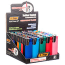 Lighter Wind-Proof Solid 5 Asst Clr (50 Pack)
