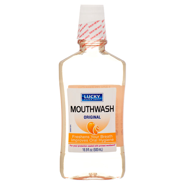 Lucky Mouthwash, Original, 16.9 oz (12 Pack)
