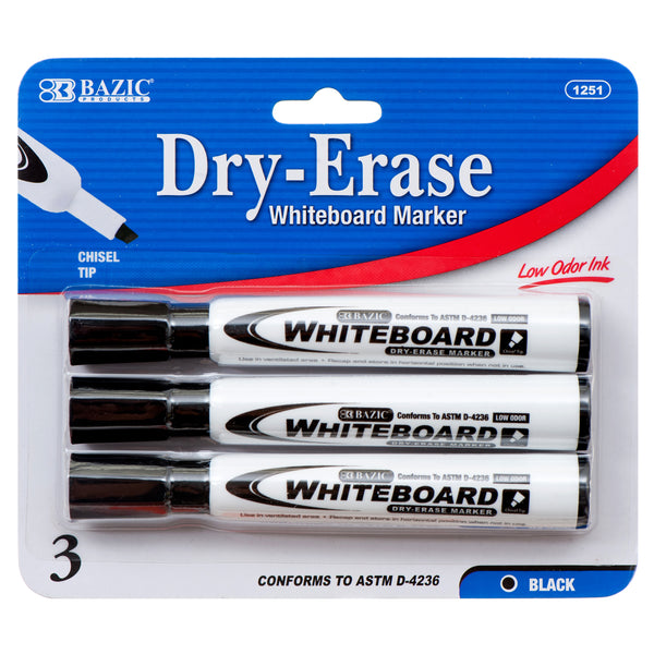 Whiteboard Marker, 3 Count (24 Pack)
